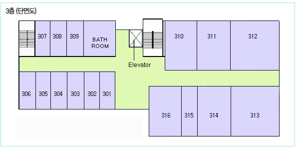3층 단면도